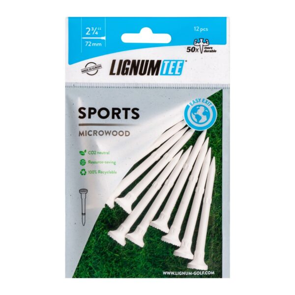 Lignum Tee Sports 72mm Front
